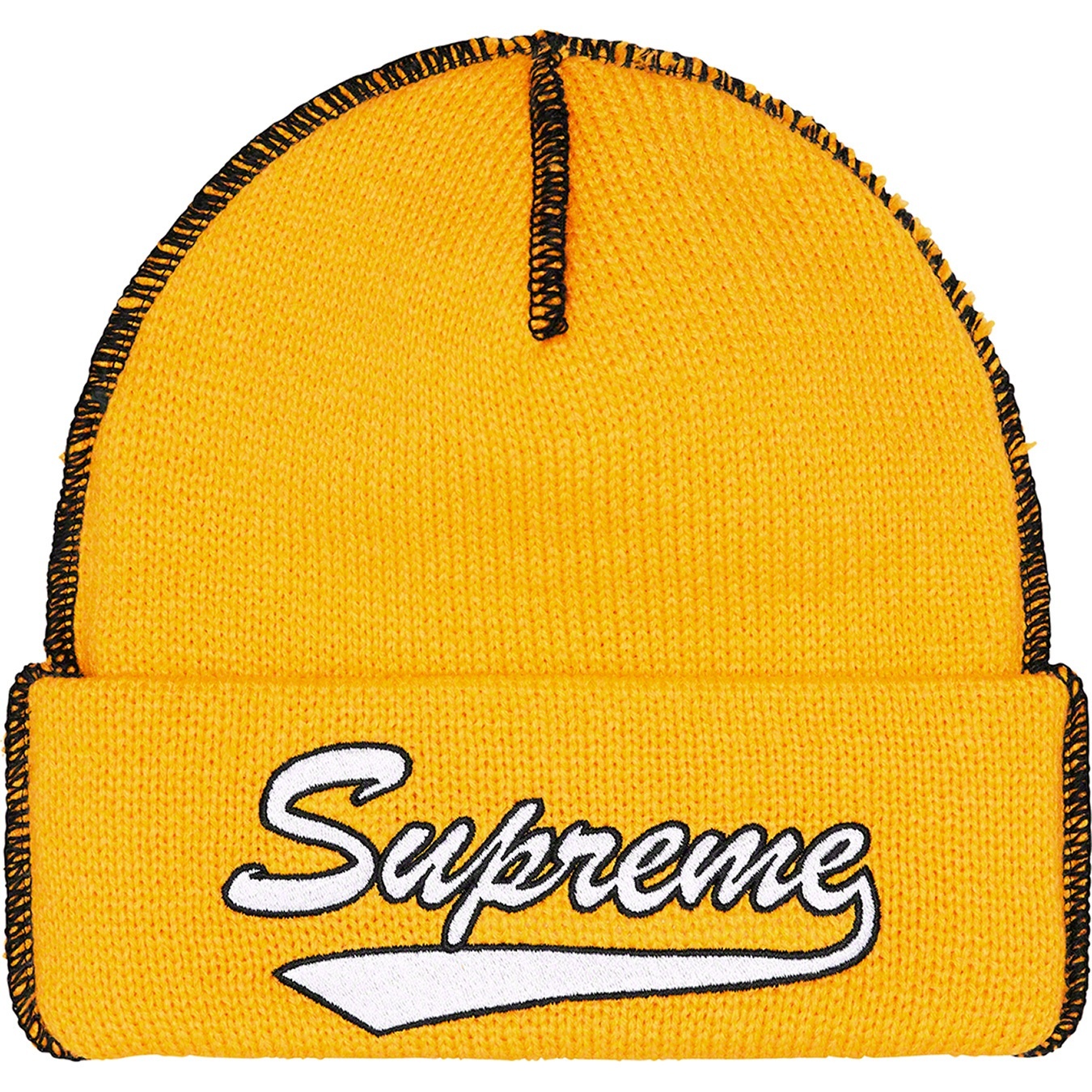 Contrast Stitch Beanie view 3